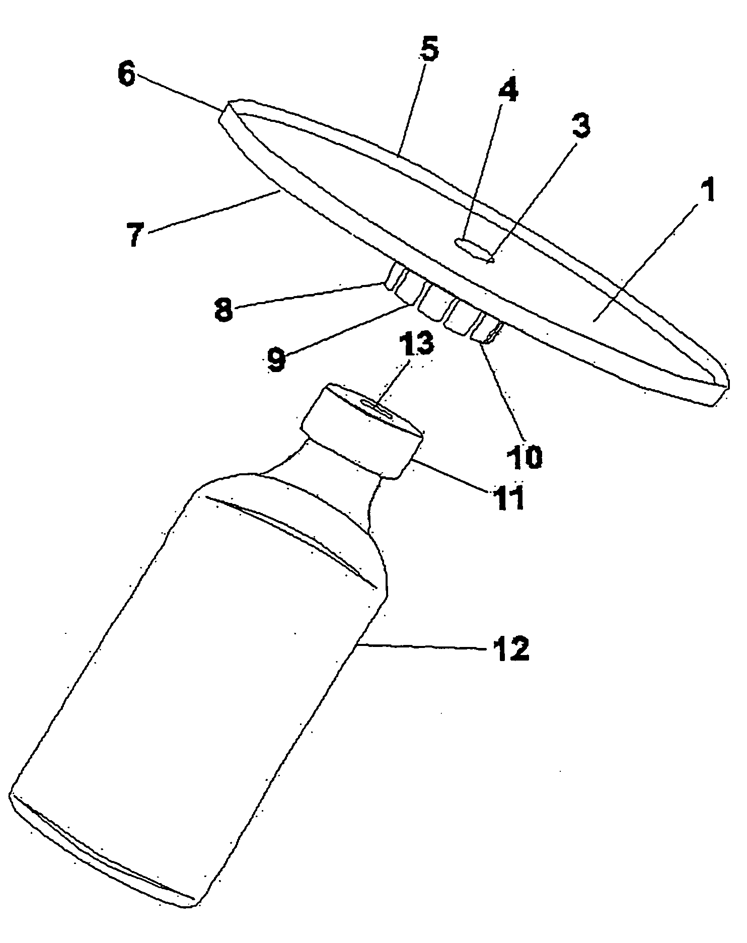 Vial attachment to prevent needle sticks