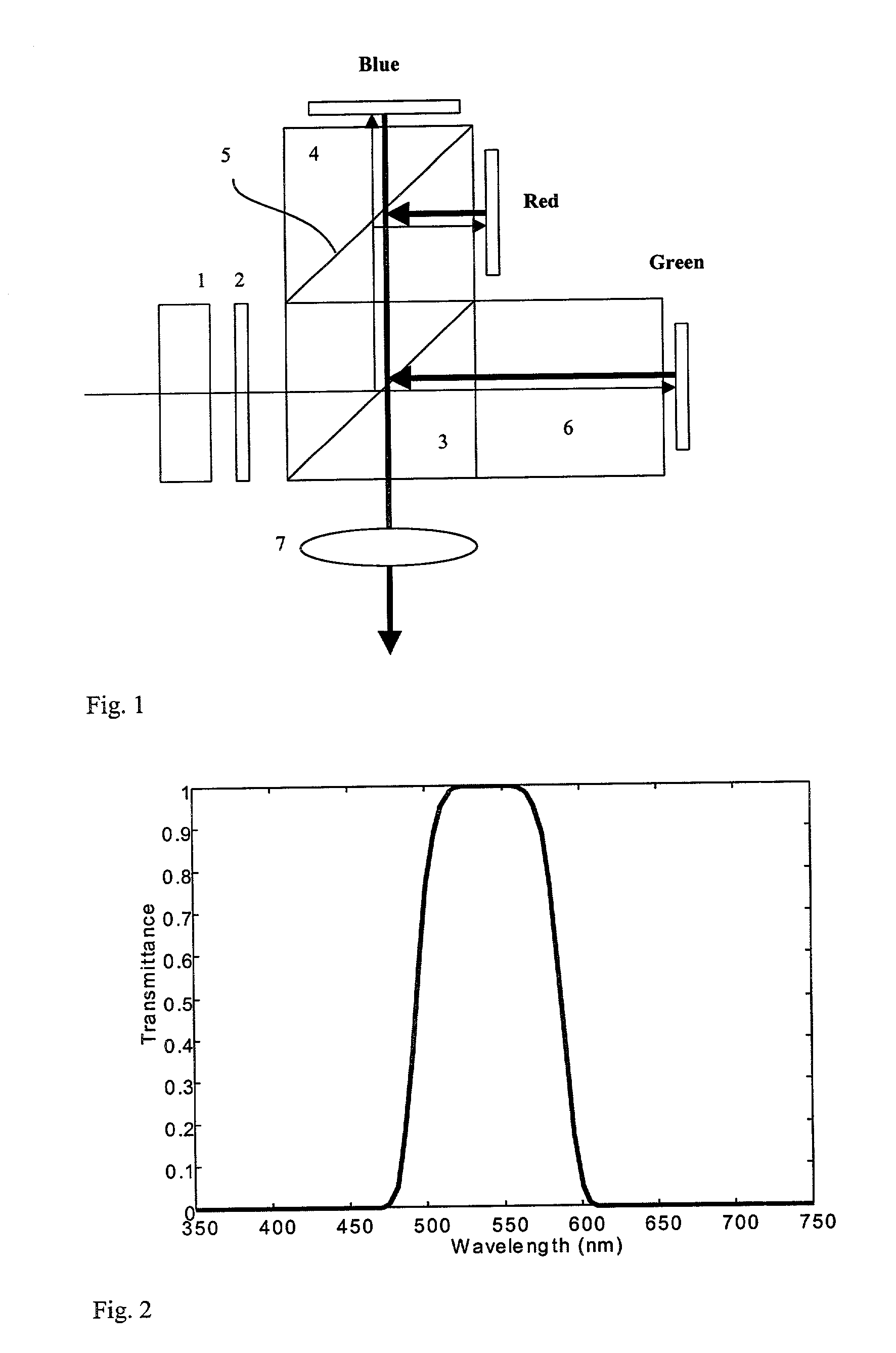 Optical systems for liquid crystal display projectors