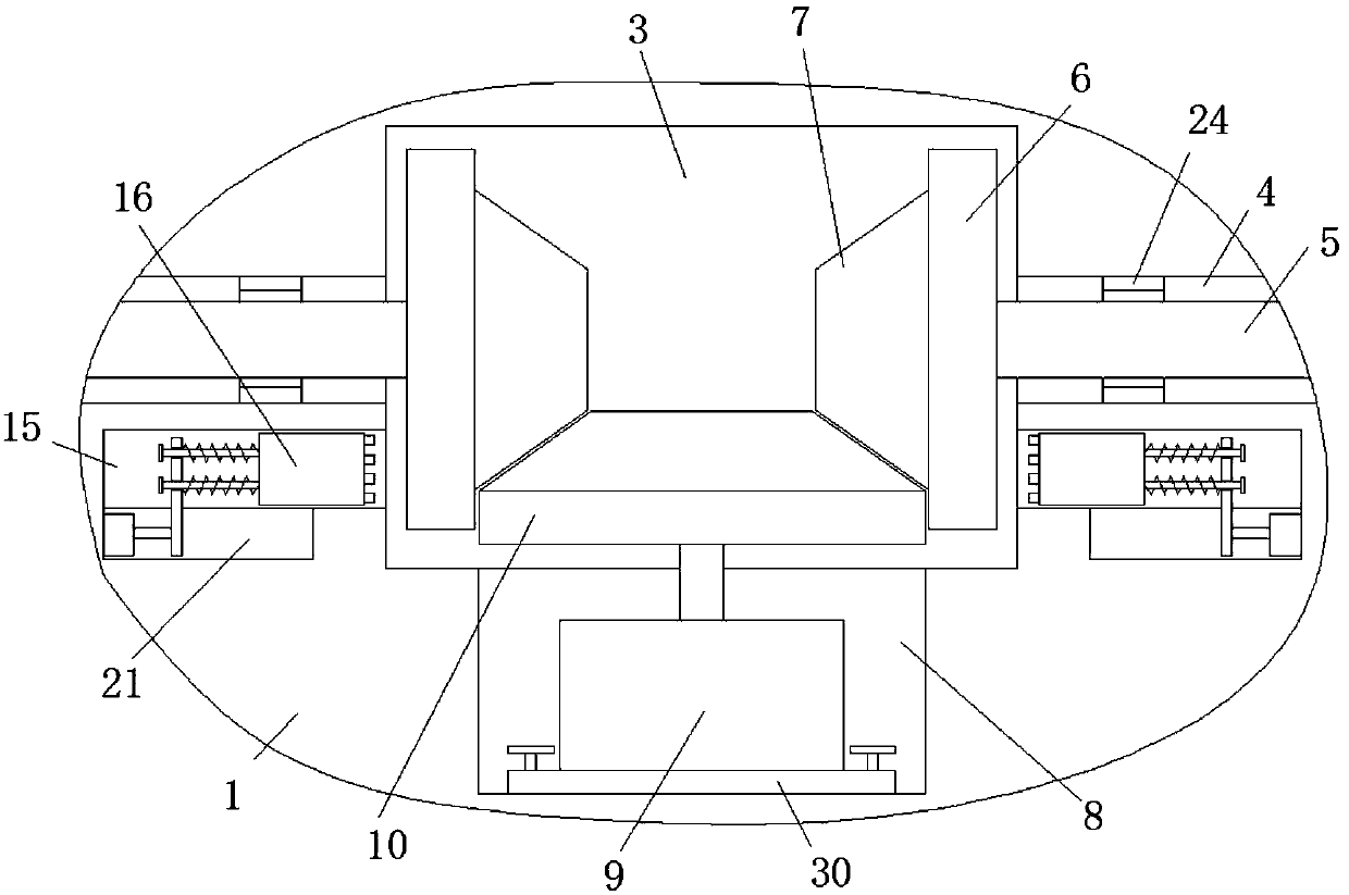 Lifting type working platform for mold manufacturing