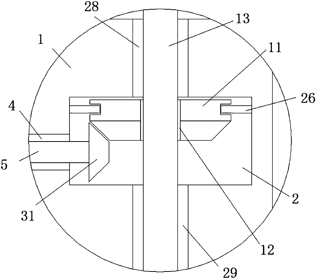 Lifting type working platform for mold manufacturing