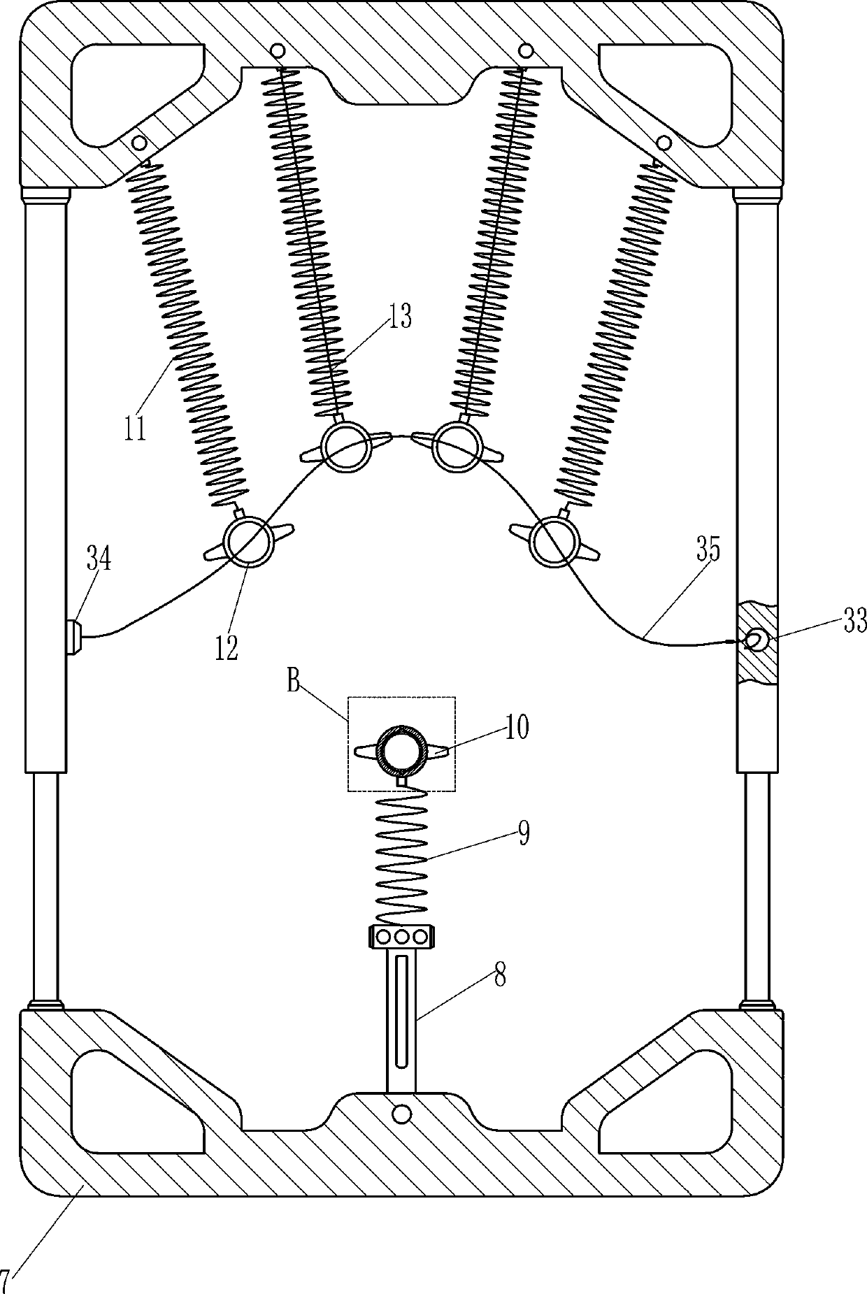 Finger training equipment