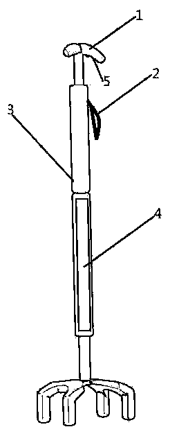 Multifunctional crutch for improving mobility of patient