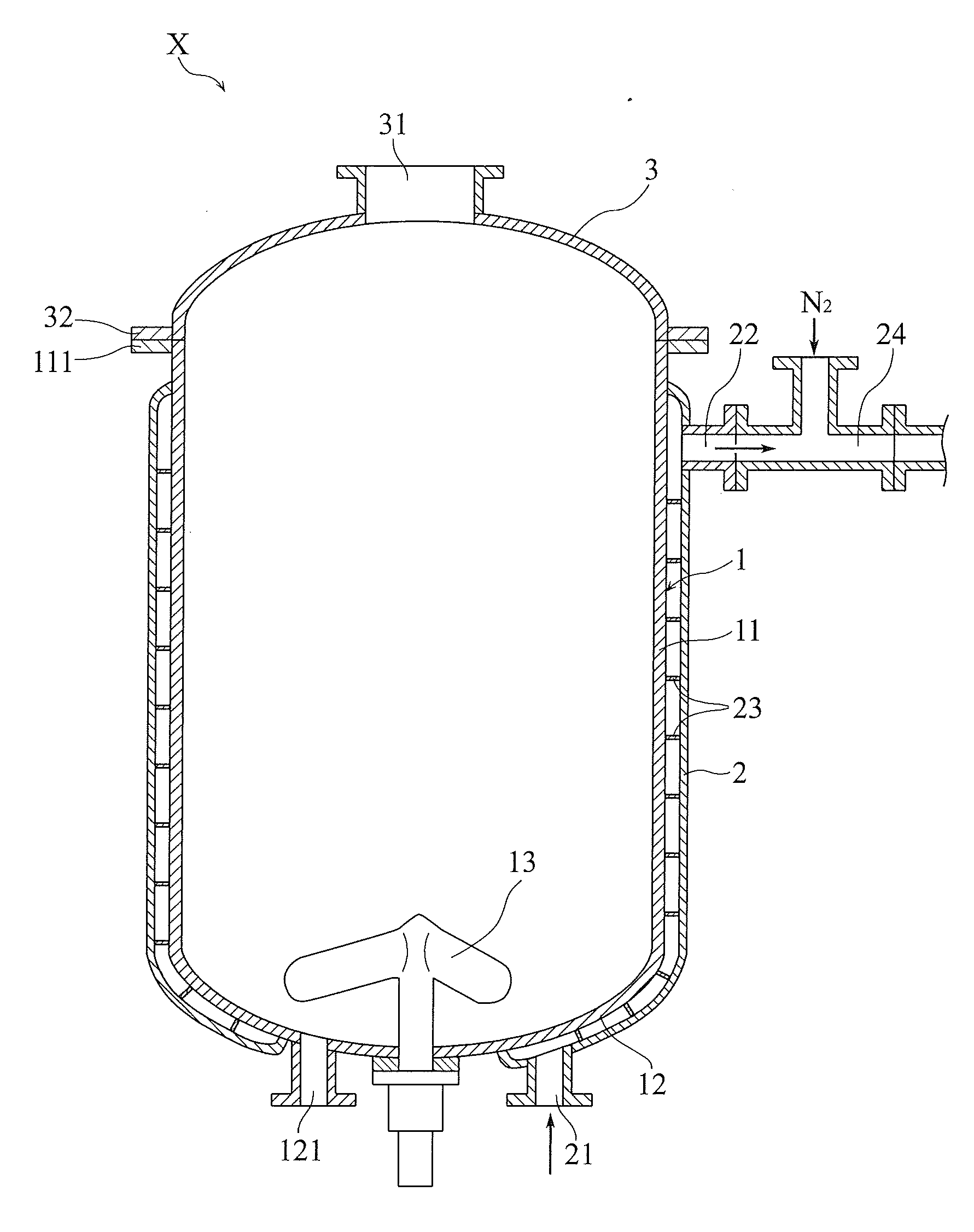 Polymerization reactor and method for producing water absorbent resin