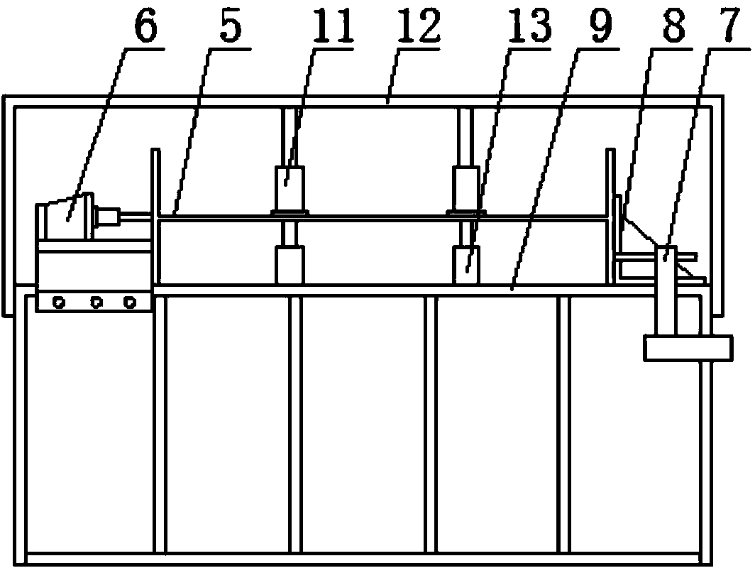 Method for milling end surface of large-cross-section steel component