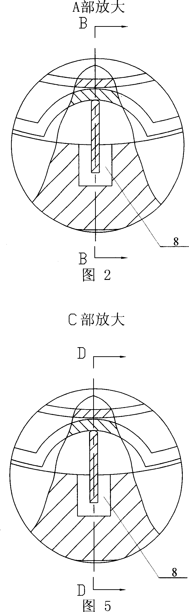 Self-regulating type hydrodynamic gas elastic foil bearing