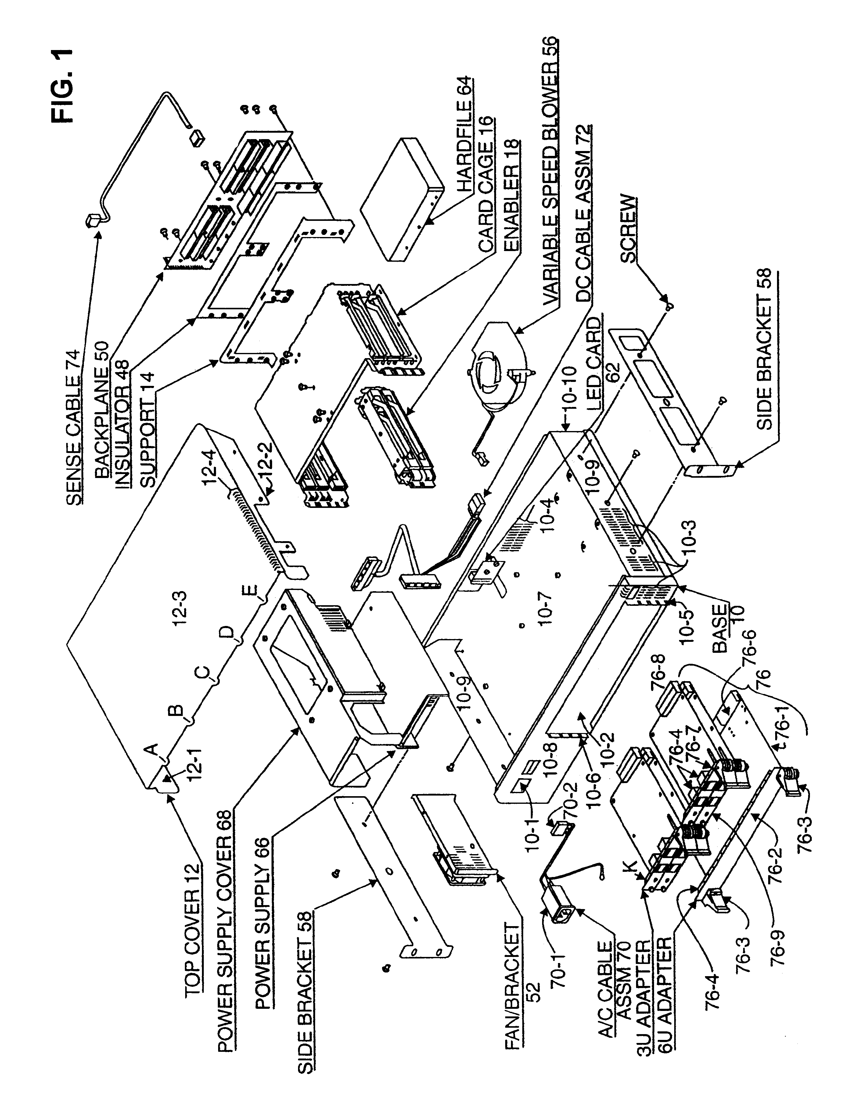 Computer system and enclosure thereof