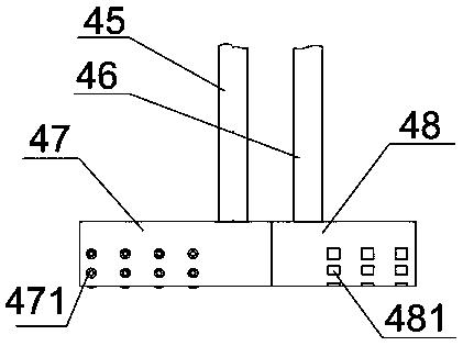 Experimental device for solid-state fluidized mining crushing of natural gas hydrate, and experimental method thereof