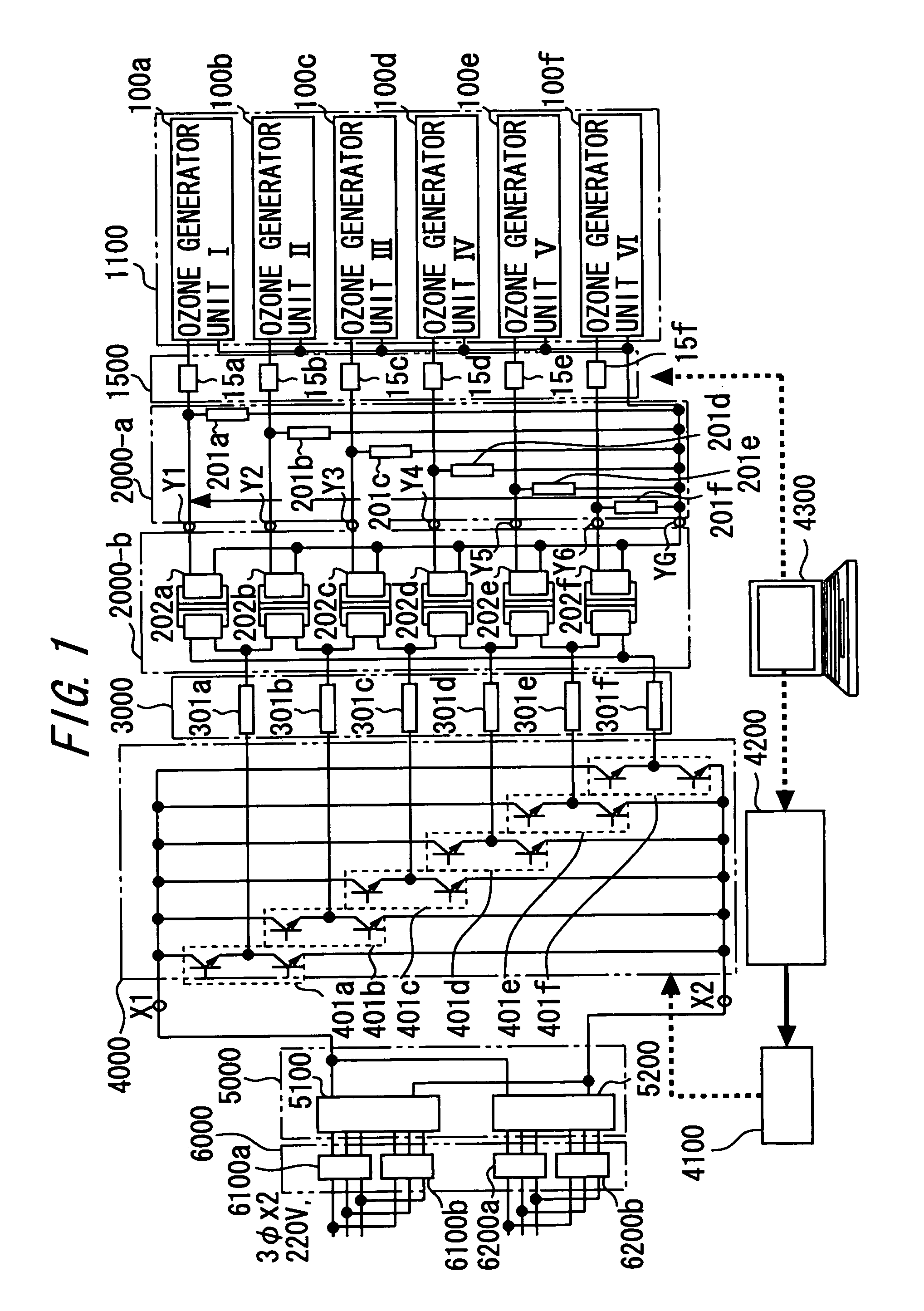 N-phase ozone generator