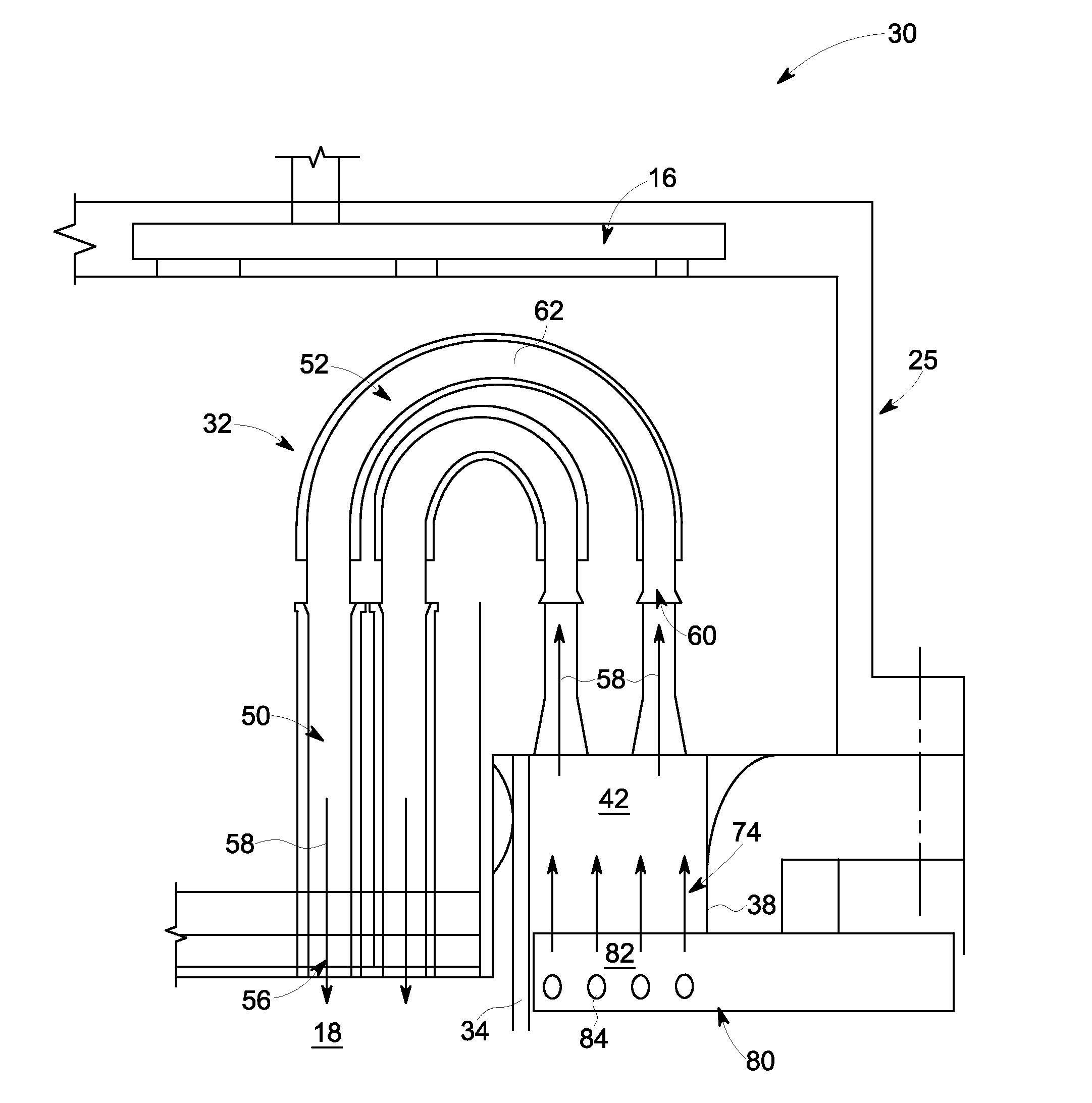 Micromixer assembly for a turbine system and method of distributing an air-fuel mixture to a combustor chamber