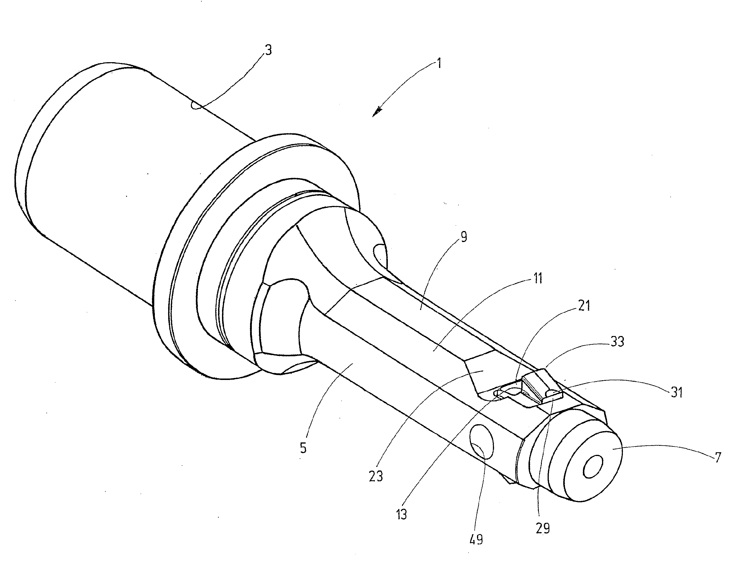 Broaching tool, in particular keyway broaching tool