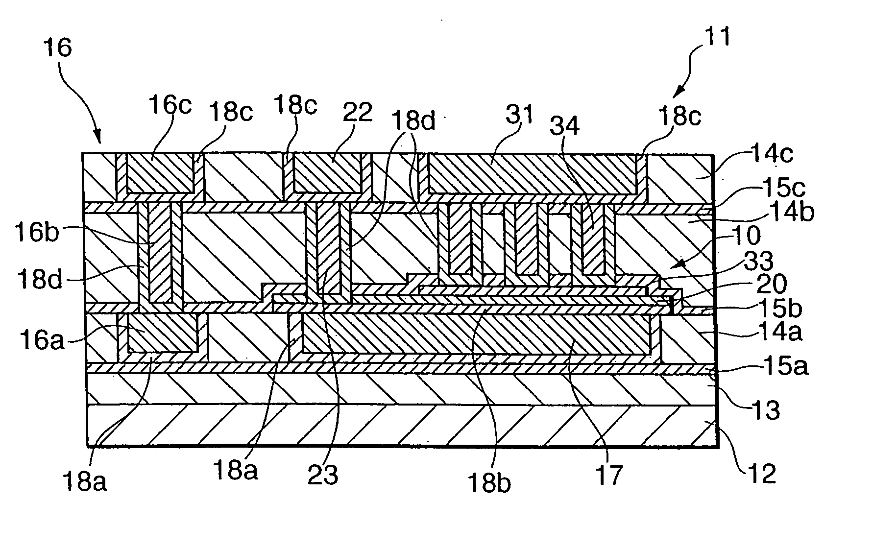 Method of manufacturing a capacitor with copper electrodes and diffusion barriers