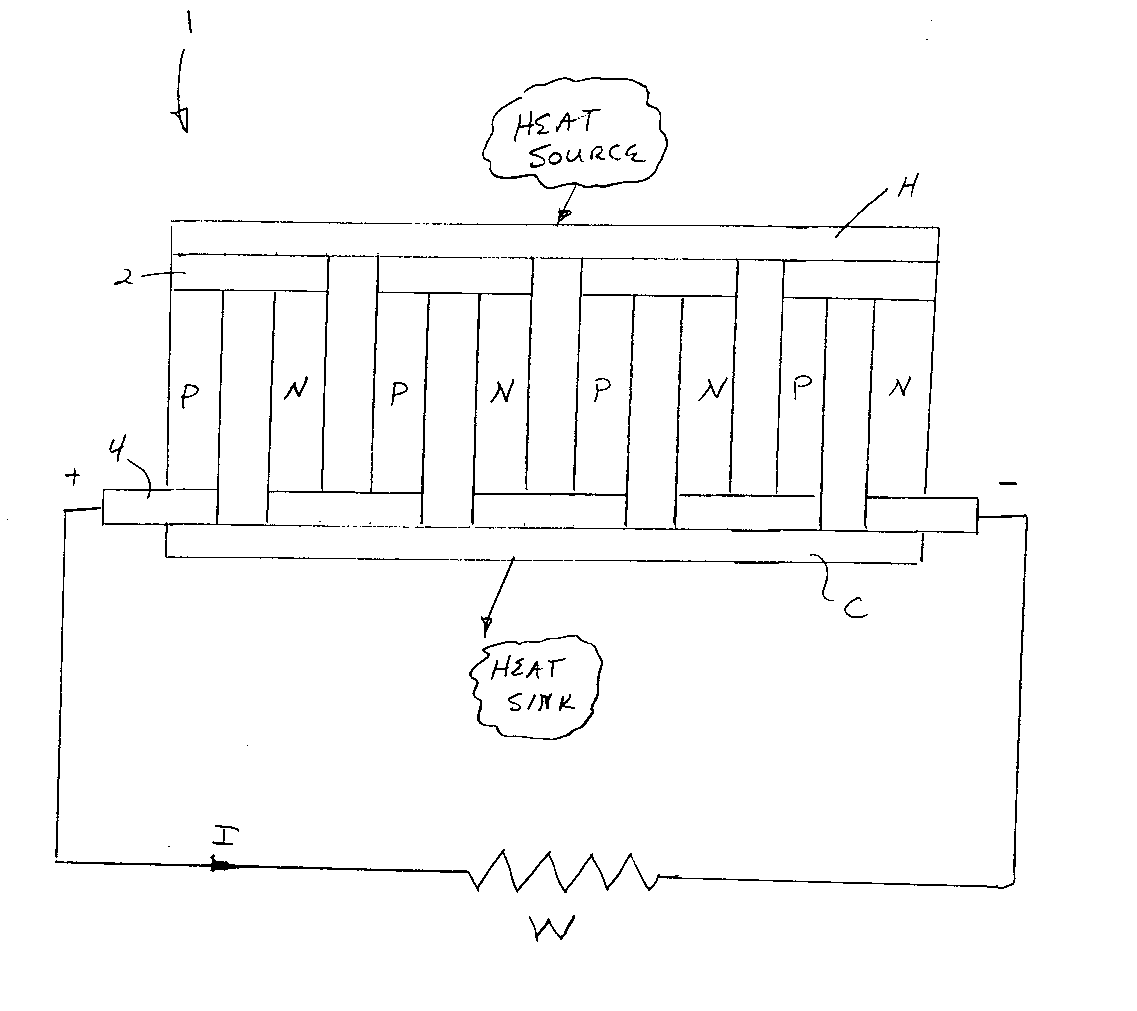 Generation of electricity in a fireplace using thermoelectric module