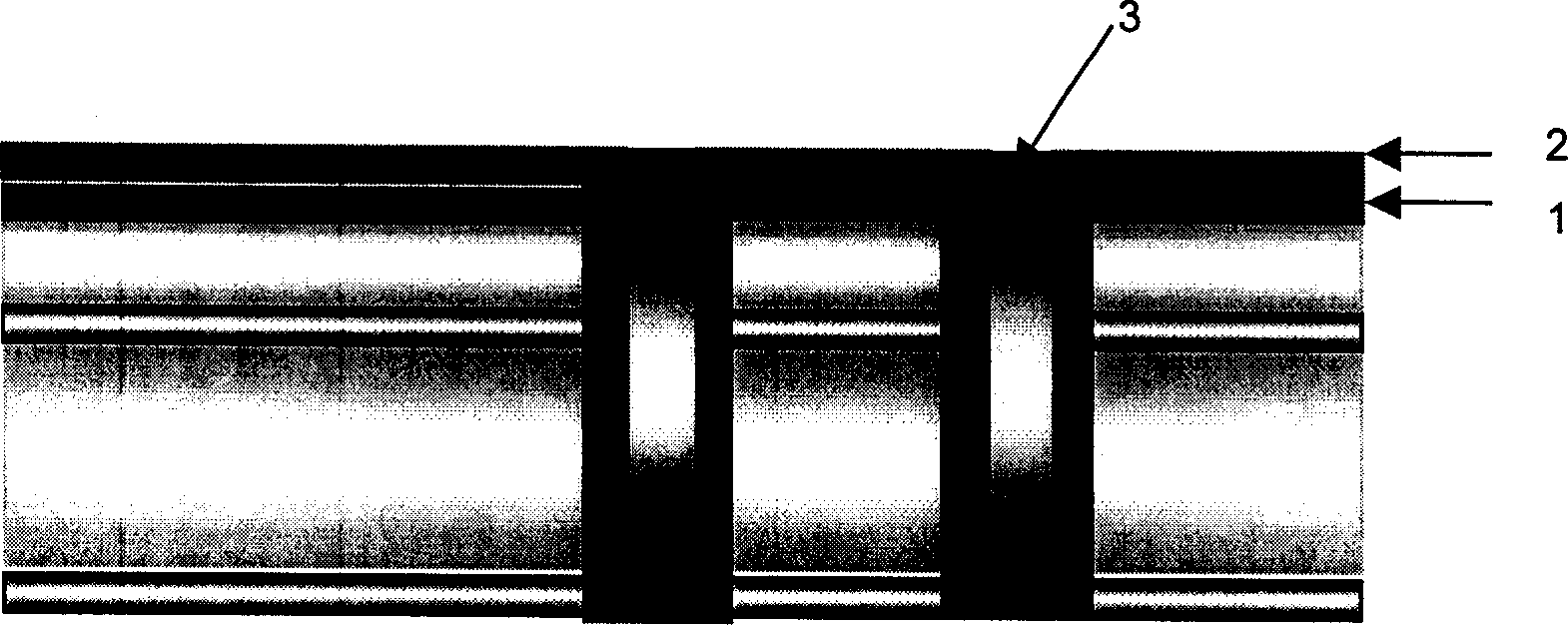 Preparation process of deep submicron integrated circuit Cu barrier