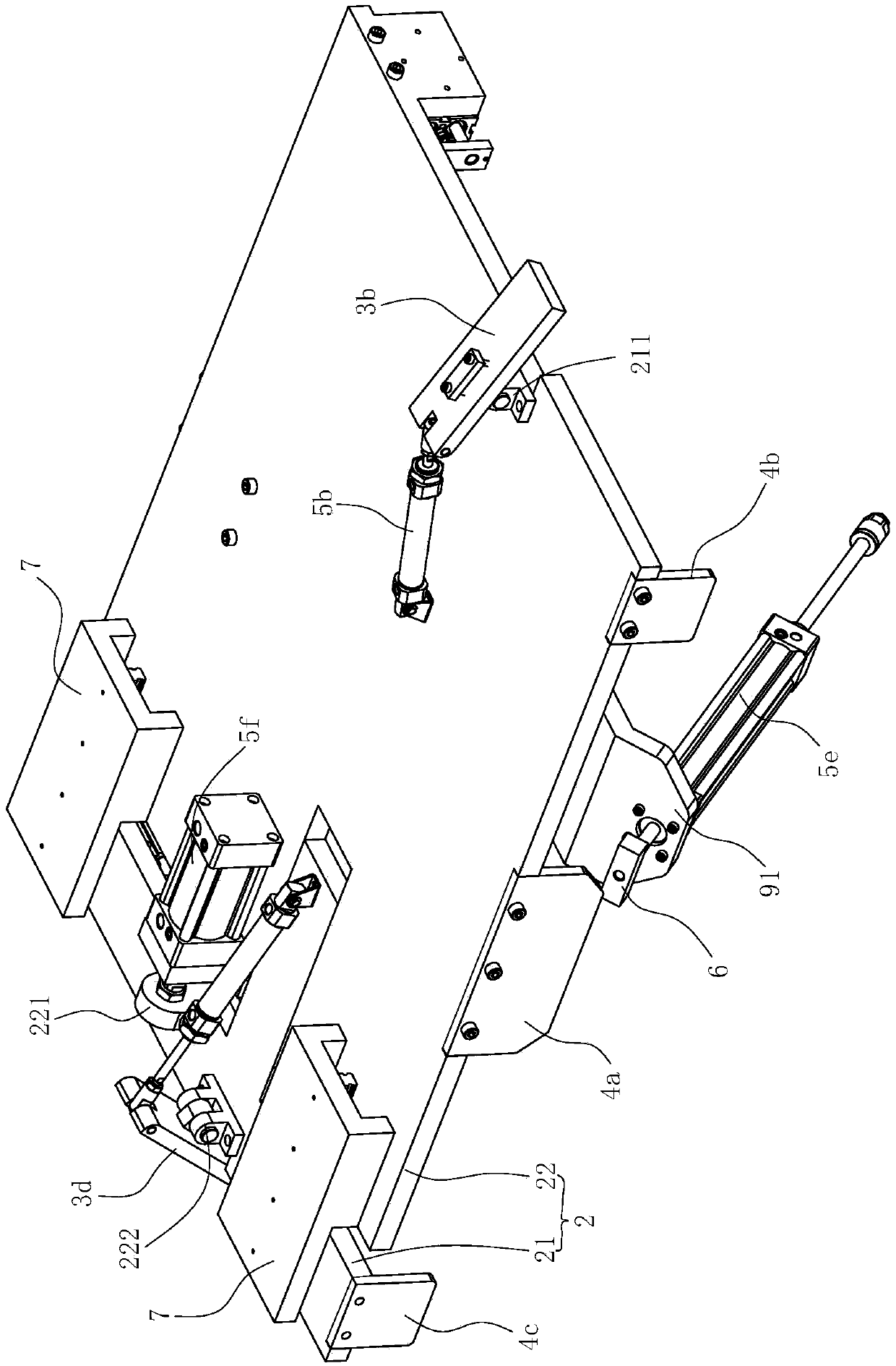 Automatic clamping and welding fixture with correction function suitable for exhaust fume collecting hoods of multiple specifications