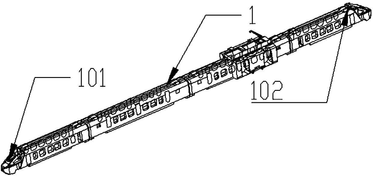 A non-stop passenger train transportation system based on seamless docking