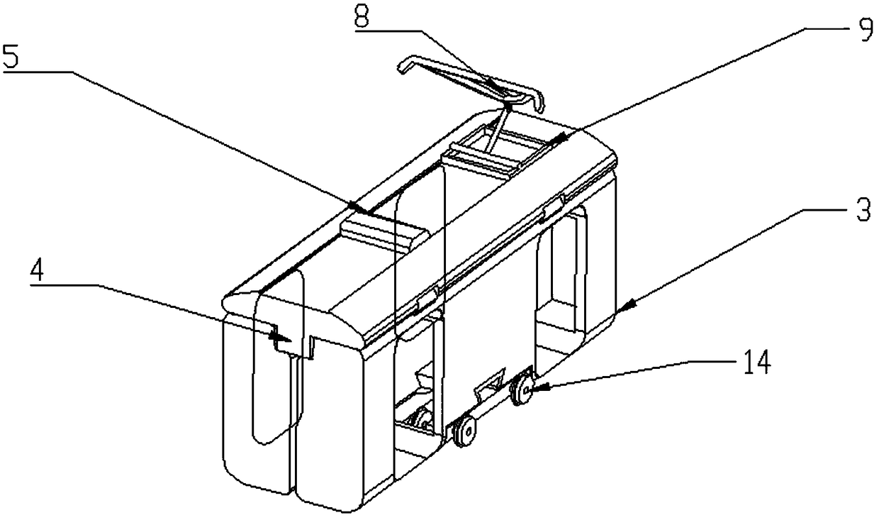 A non-stop passenger train transportation system based on seamless docking