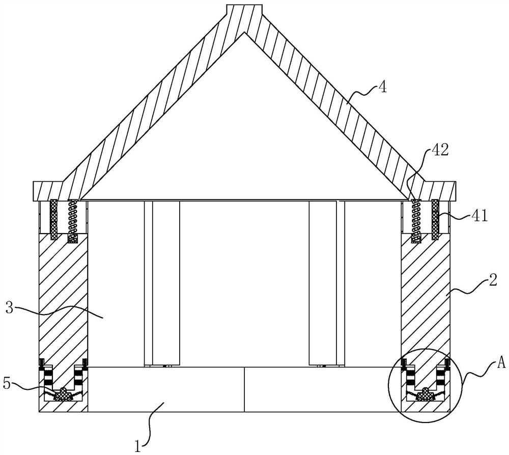 An earthquake-resistant prefabricated house