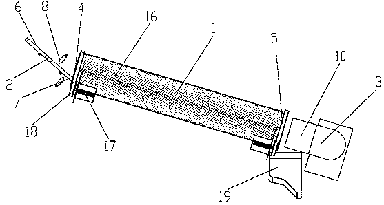 Metal part drying machine