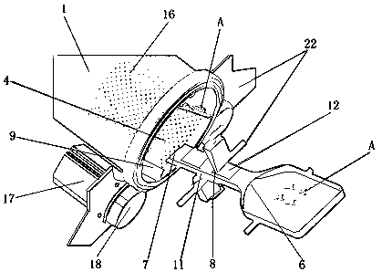 Metal part drying machine