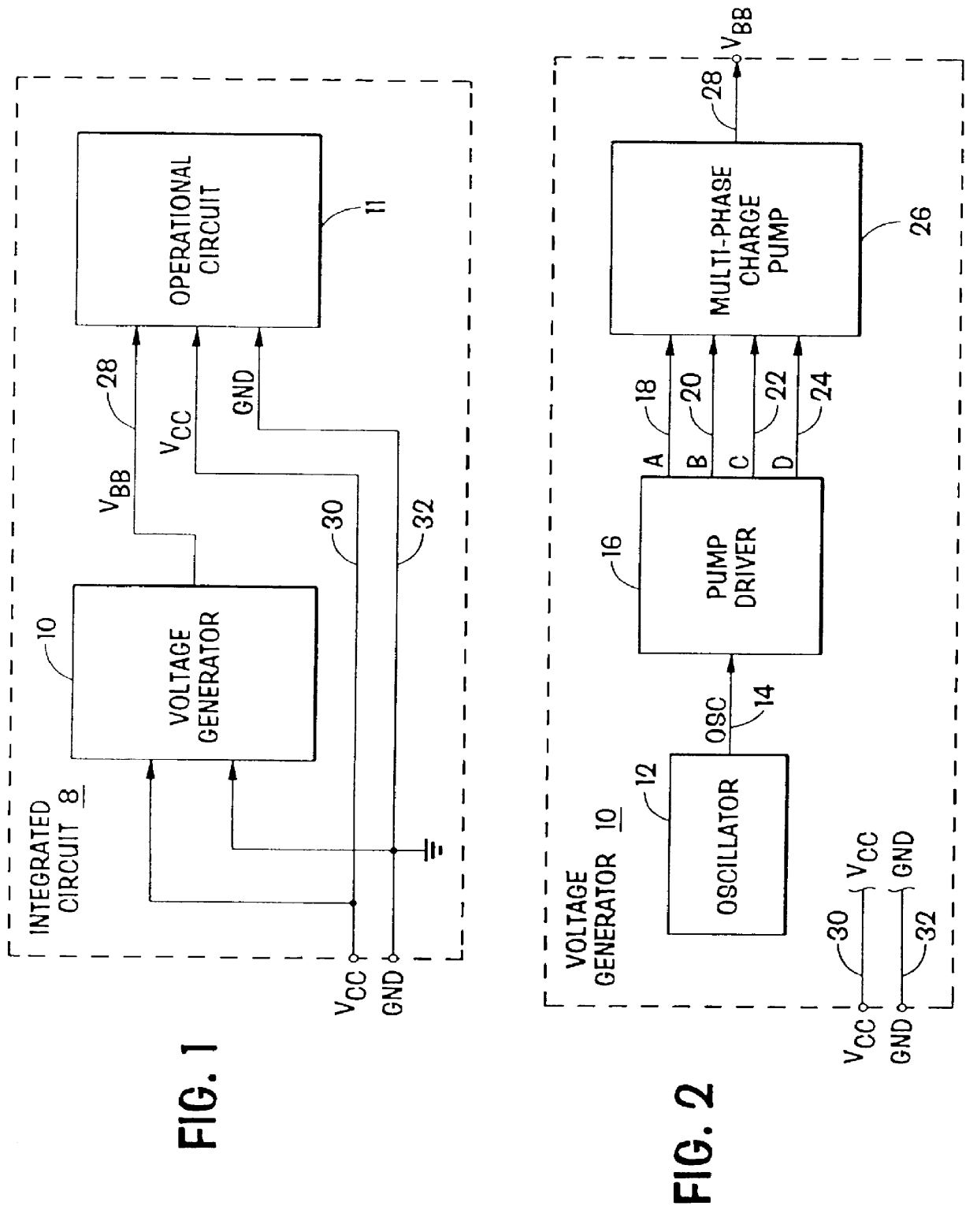 Protection circuit for use during burn-in testing