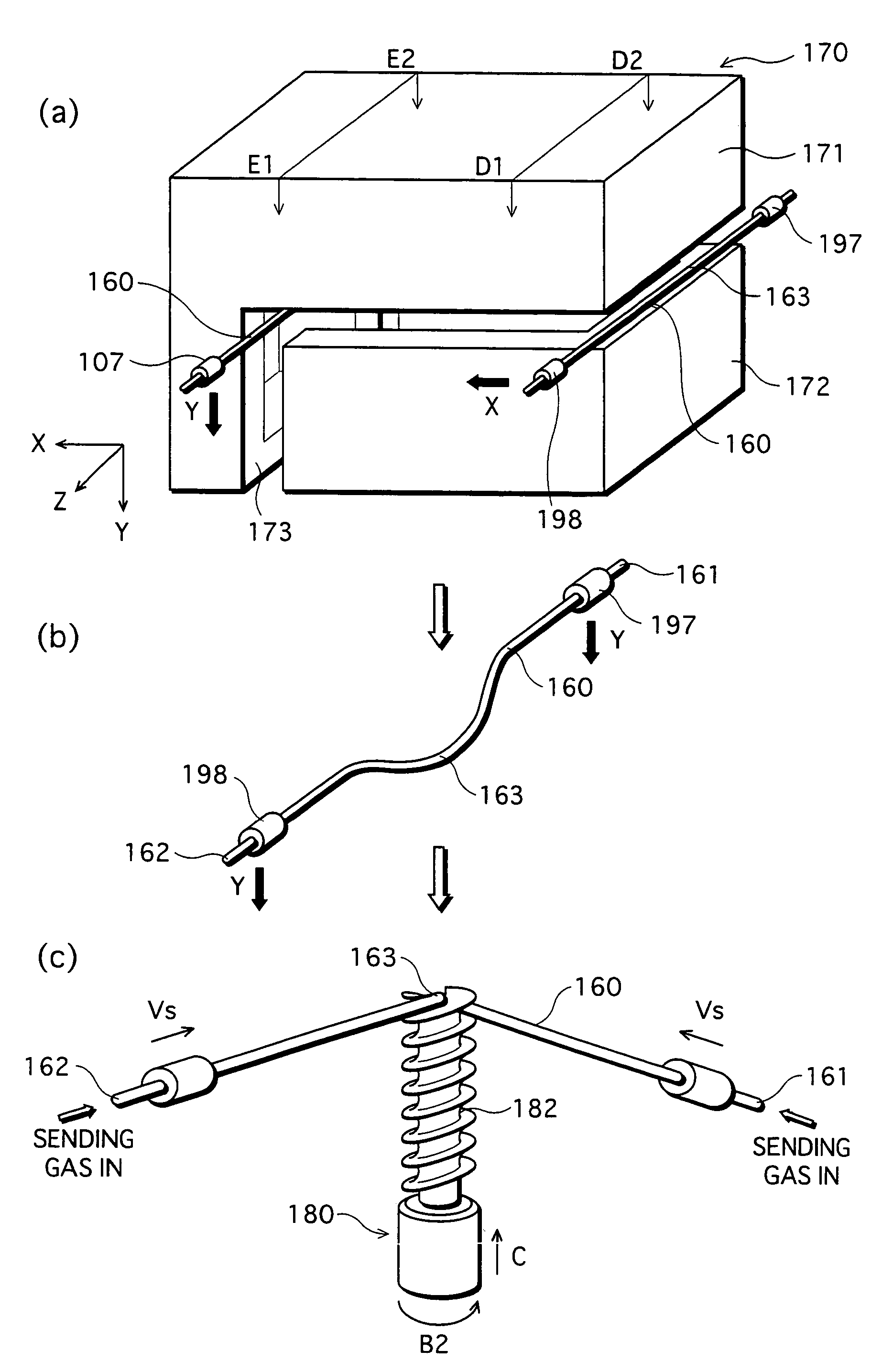 Manufacturing methods of double-spiral arc tubes