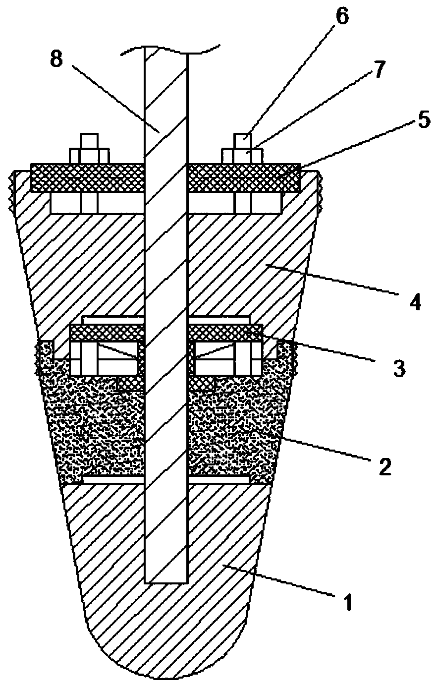 Special reamer for rock