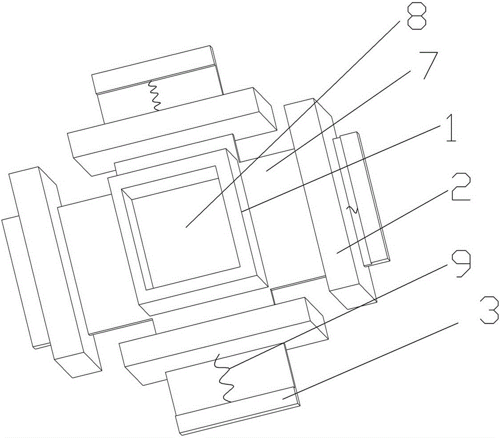 Brick Mould Clamping Device