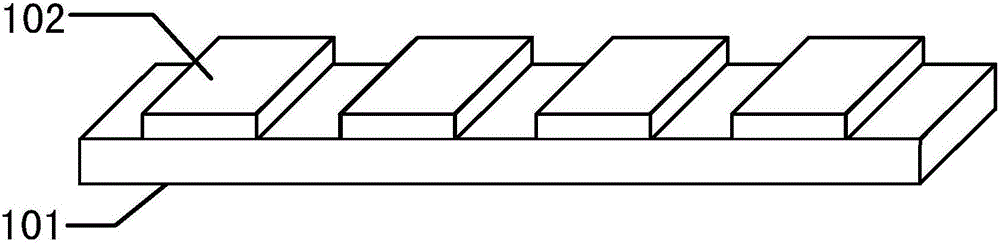 Raman spectrum imaging resolution target and preparation method thereof