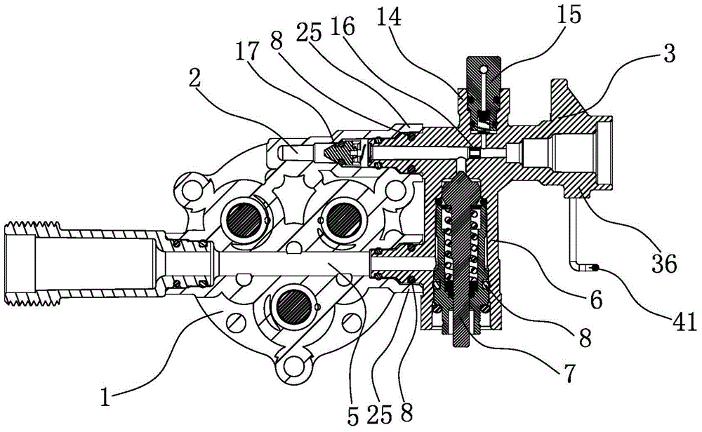 A high-pressure cleaner with a new water outlet device