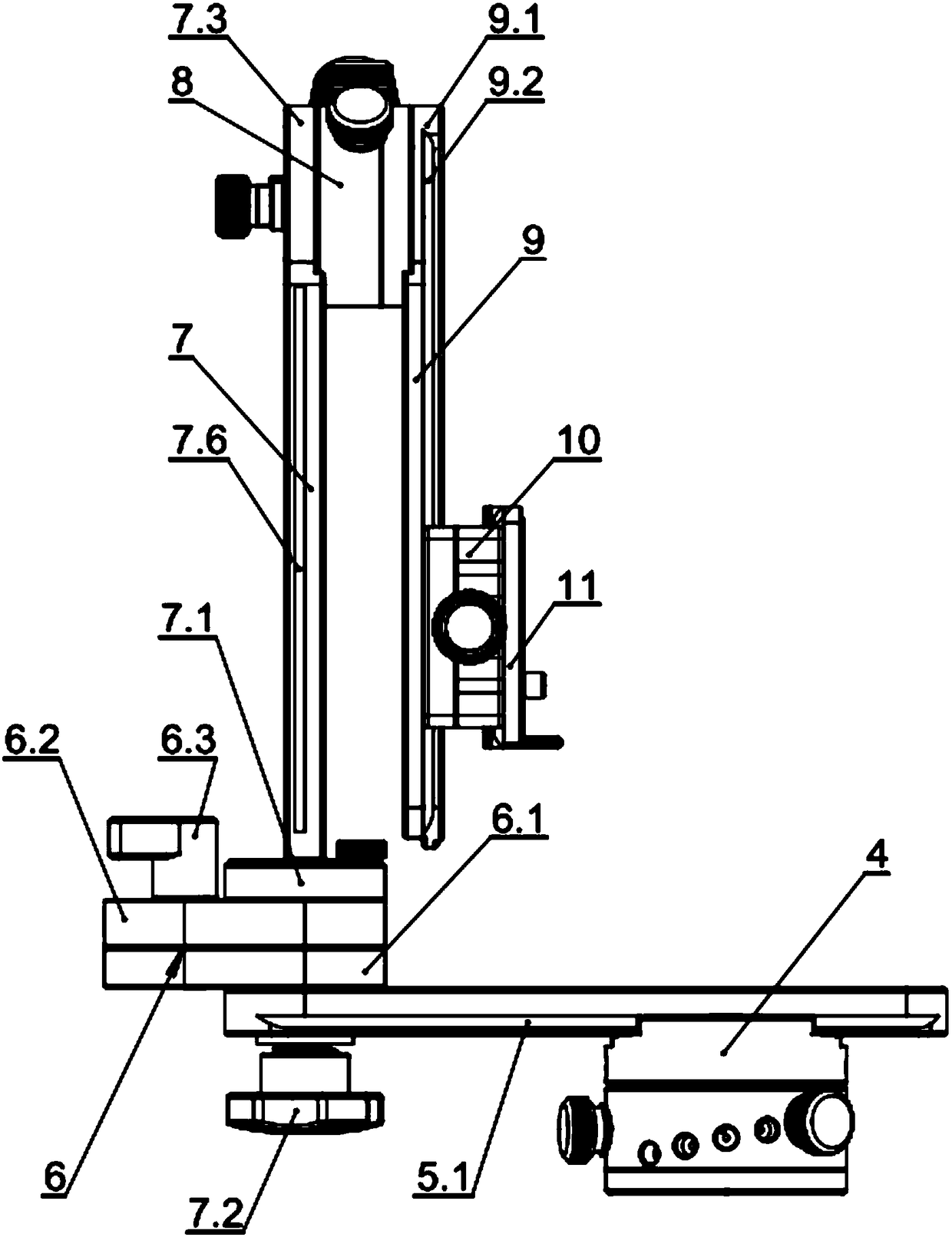 Multi-level indexing pan-tilt and its gear adjustment method