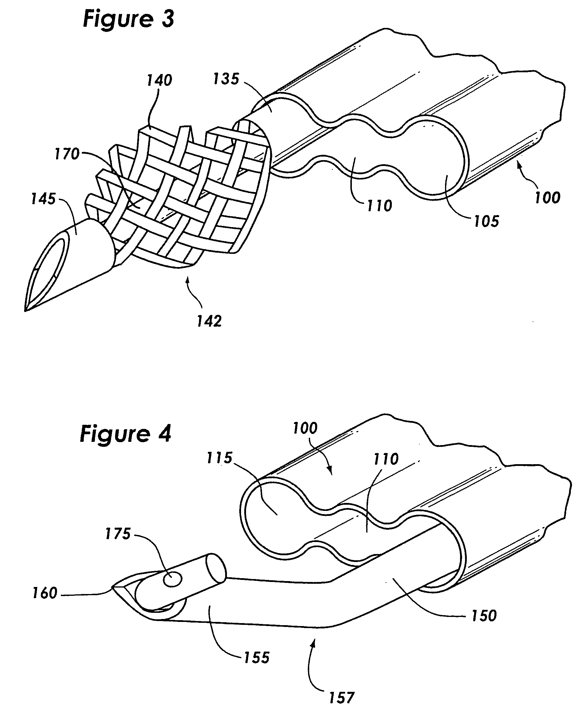 Three-needle closure device