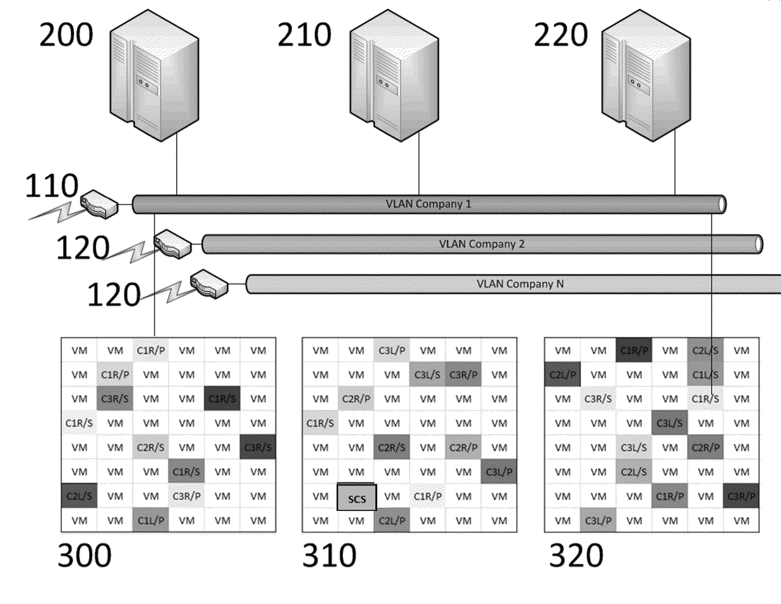 System and Method for Virtualized Shared Use Environment with Dynamic IP Address Injection