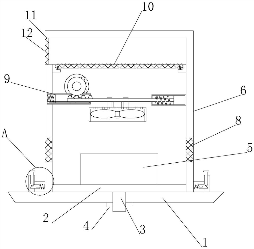 Firmly-fixed building curtain wall automatic detection device