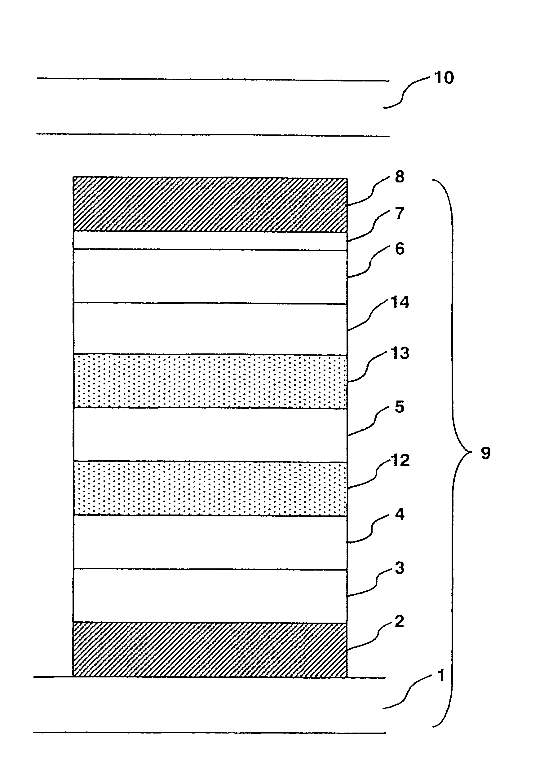 Organic light-emitting element, image display device and production method thereof