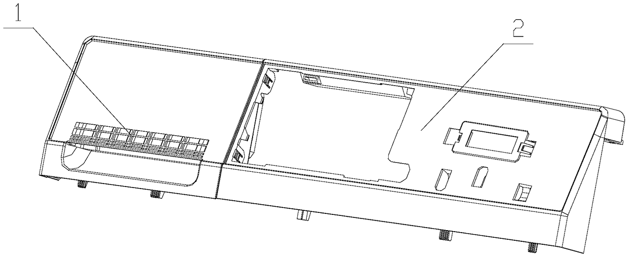 A locking mechanism for a drum washing machine dispenser