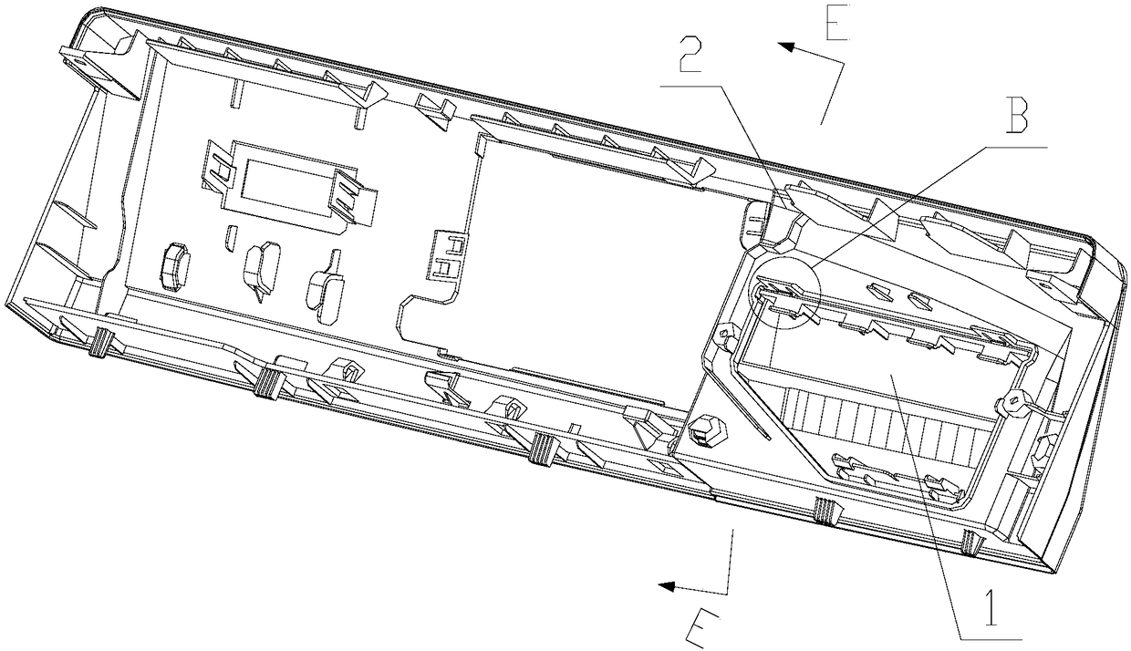 A locking mechanism for a drum washing machine dispenser