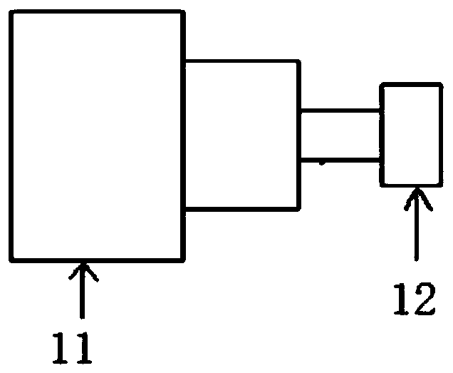 Gas landmark decomposition product quickly detecting device and method of SF6 equipment after failure