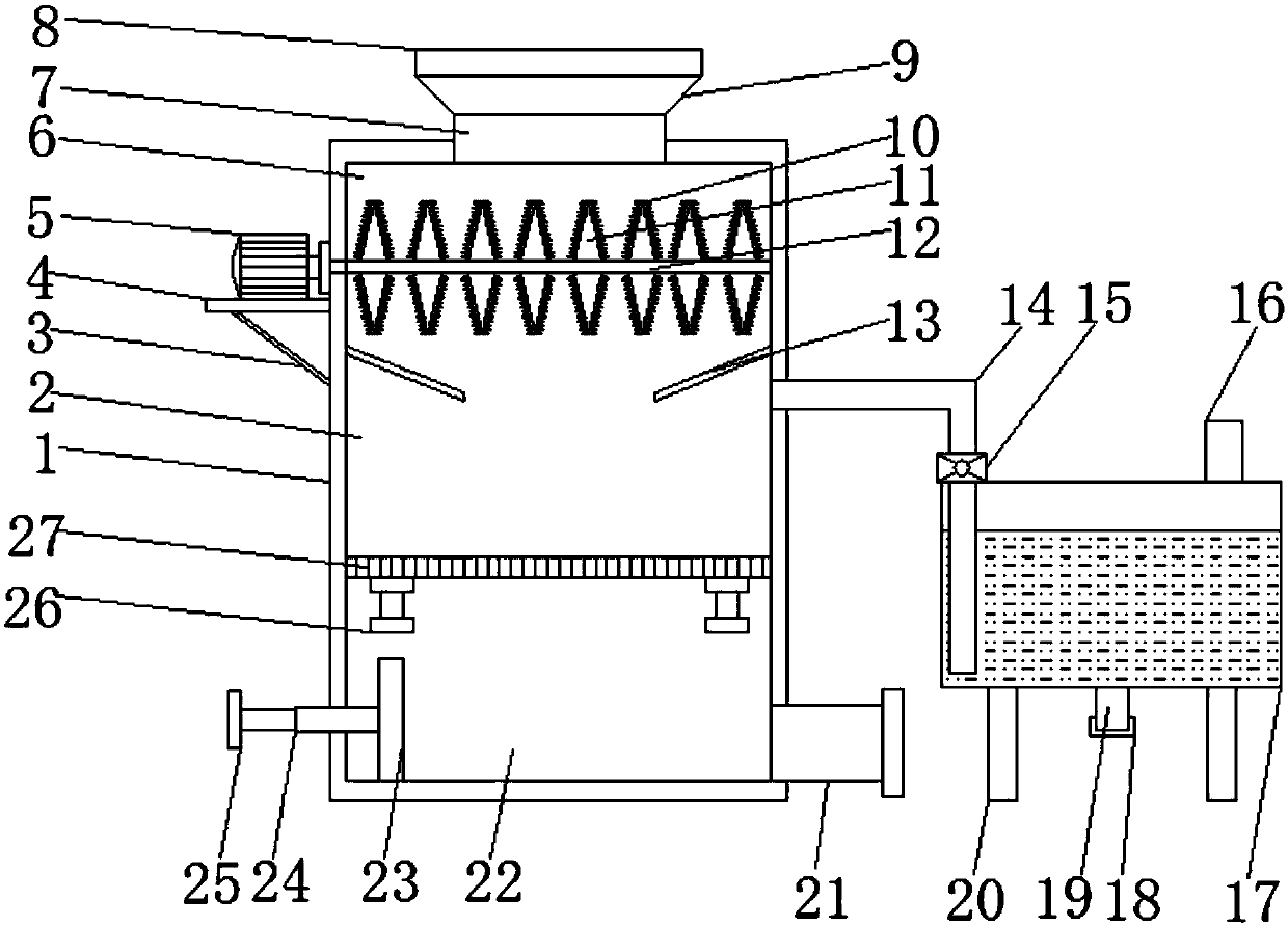 Environment-friendly agricultural straw machining equipment with good machining effect