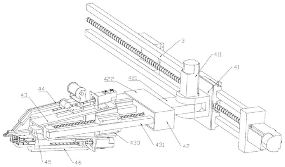 Wiring welding robot