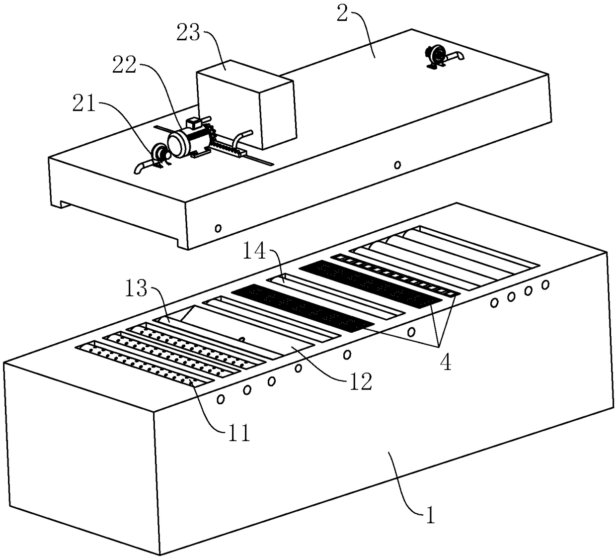 Lamination processing equipment and packing box processing technique