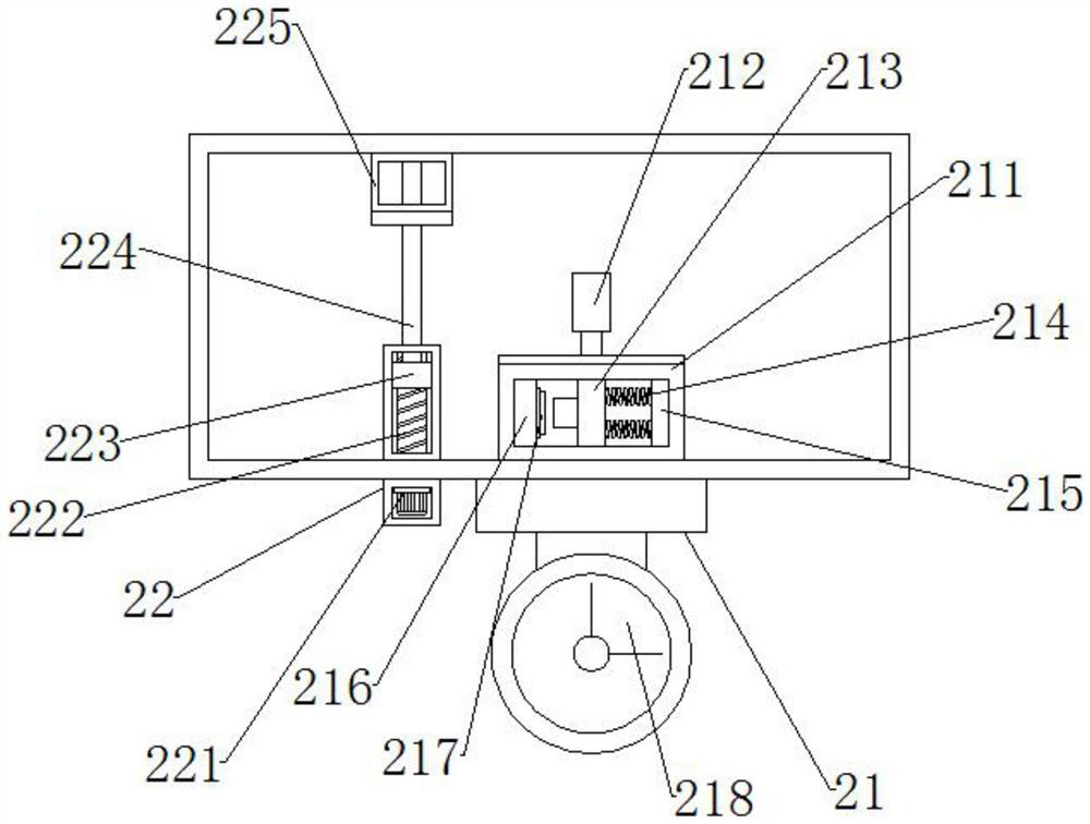 Gas leakage detection device for natural gas pipeline transportation