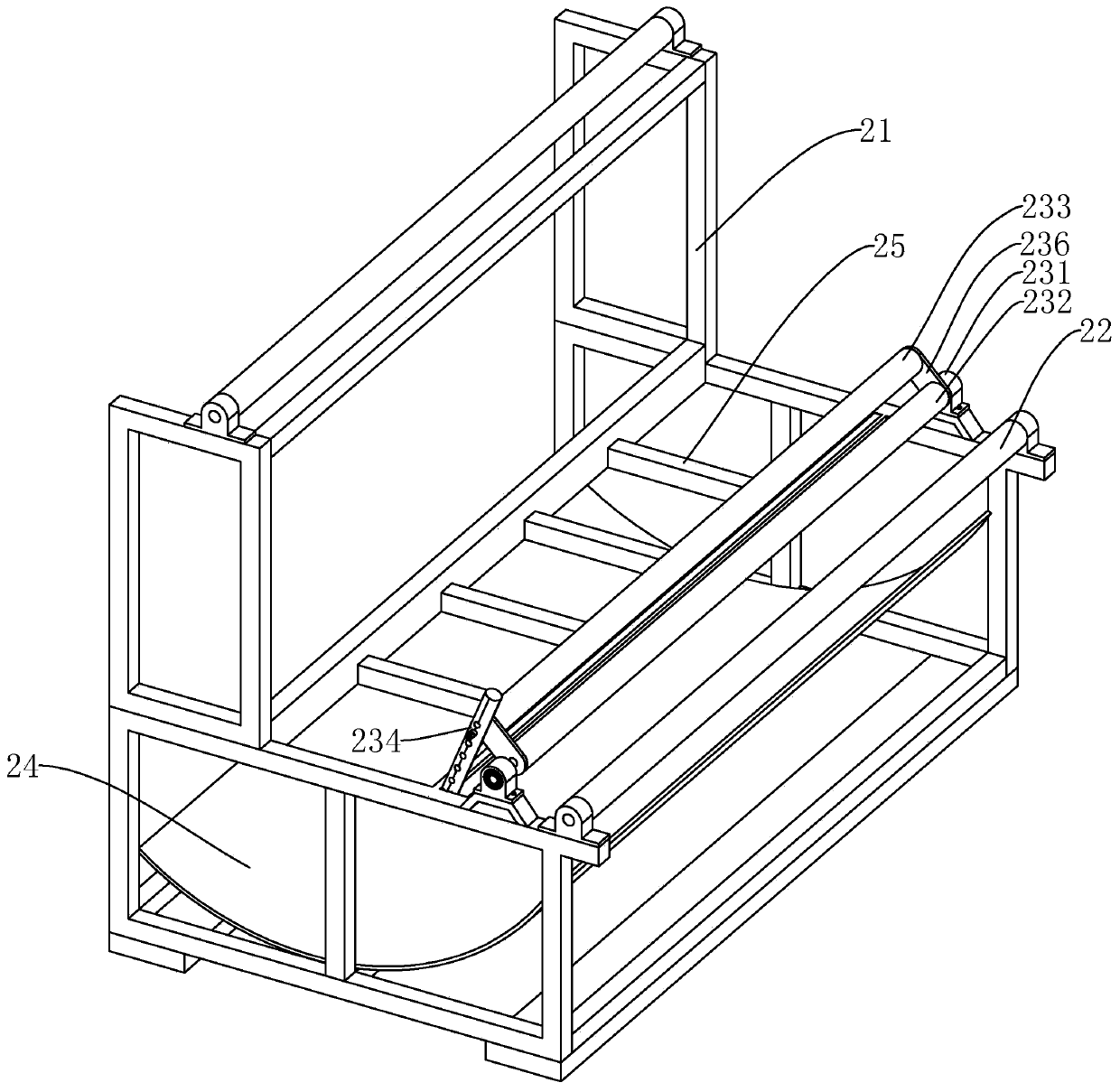 An all-in-one carpet back gluing machine