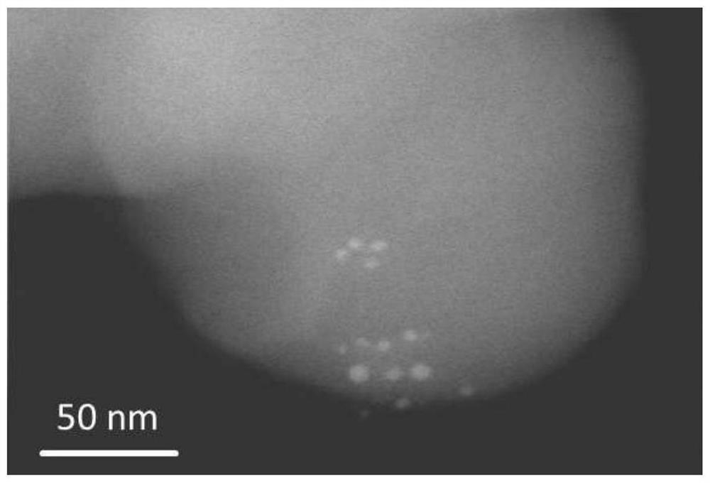 A kind of preparation method based on asphaltene highly active trace transition metal catalyst