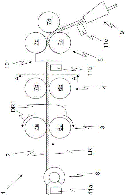 Drafting mechanism with multiple fiber belt guide devices