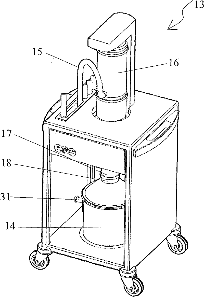 Method and system for reusing residual powder from an installation for the rapid prototyping of three-dimensional objects