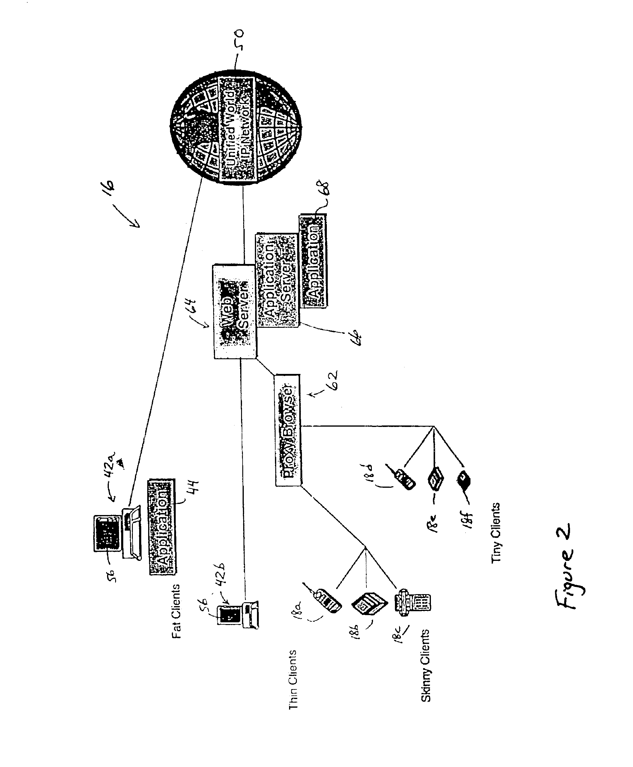Arrangement for accessing an IP-based messaging server by telephone for management of stored messages