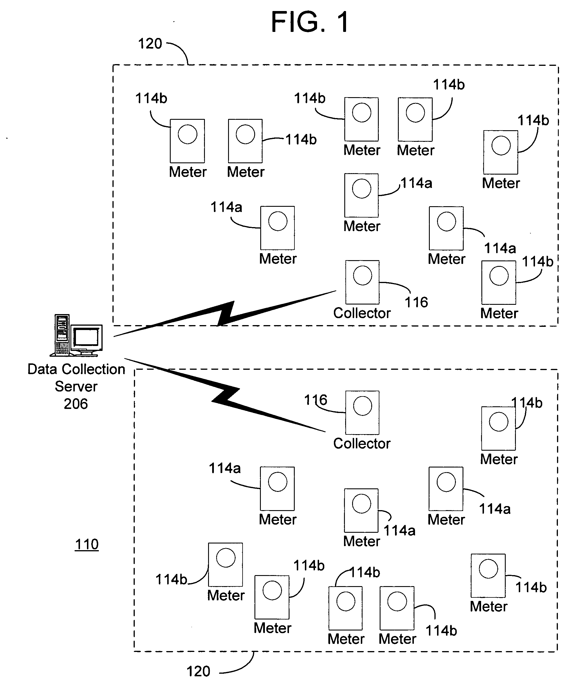 Fuzzy time-of-use metering and consumption monitoring using load profile data from relative time transmit-only devices