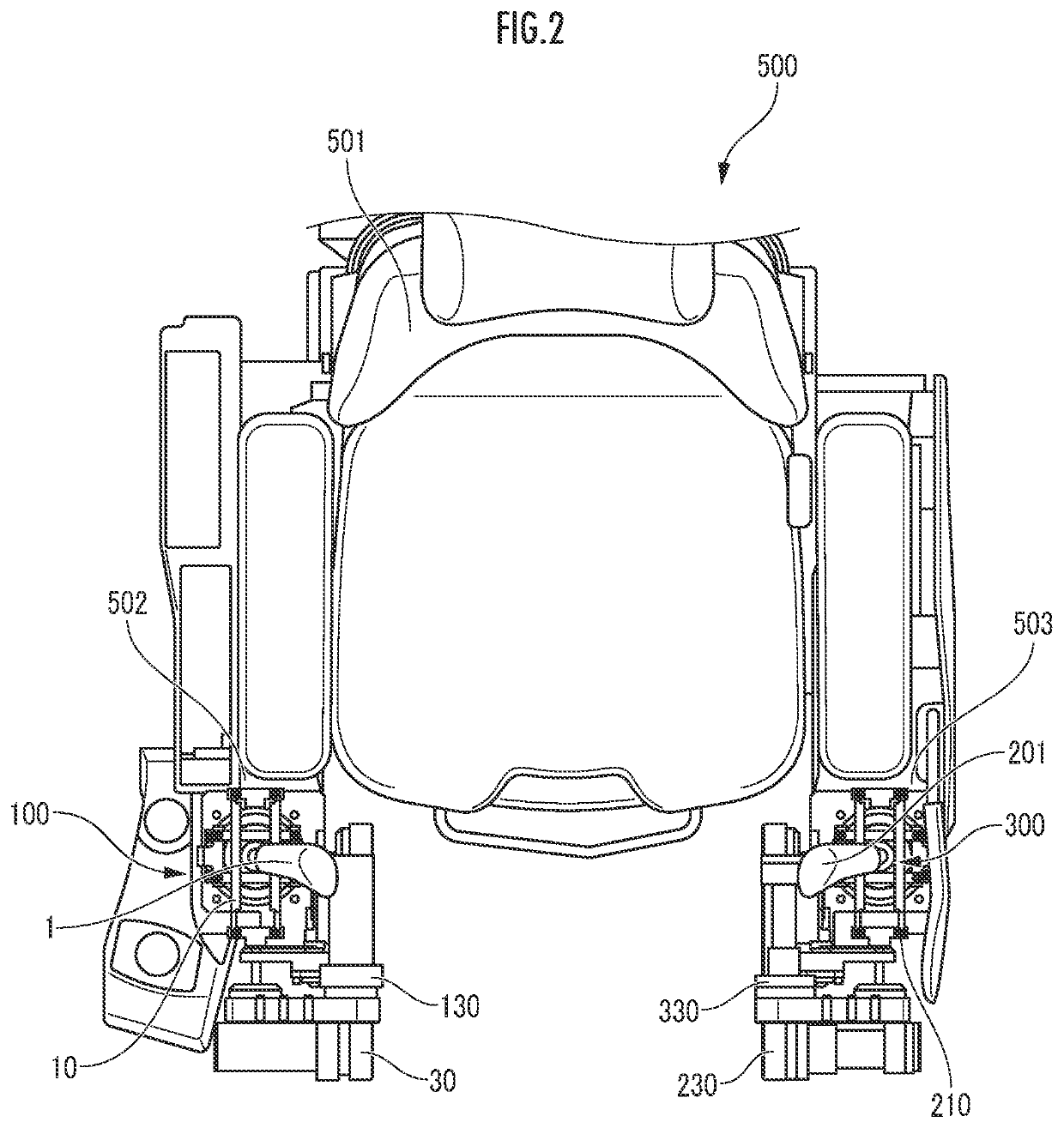 Remote driving device and operation mechanism for work machine