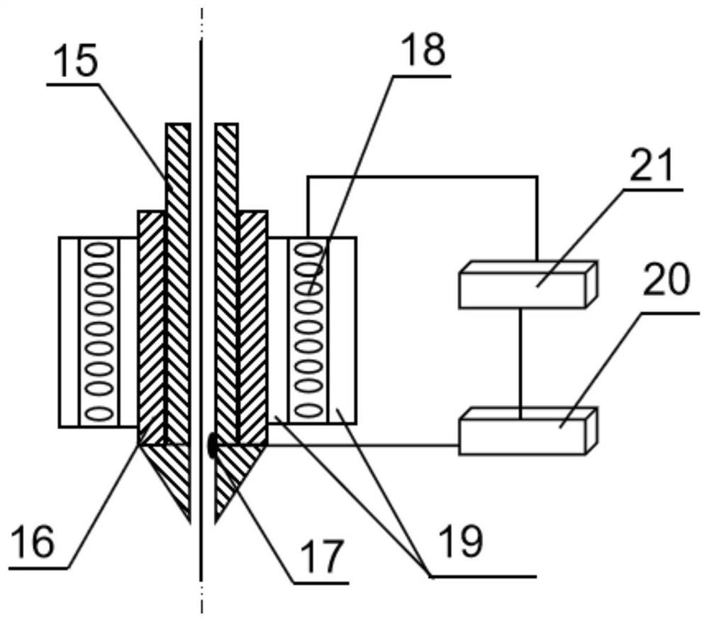 A vacuum environment laser additive manufacturing metal evaporation control method and device