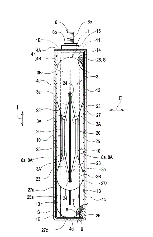 Electric storage device and insulation bag